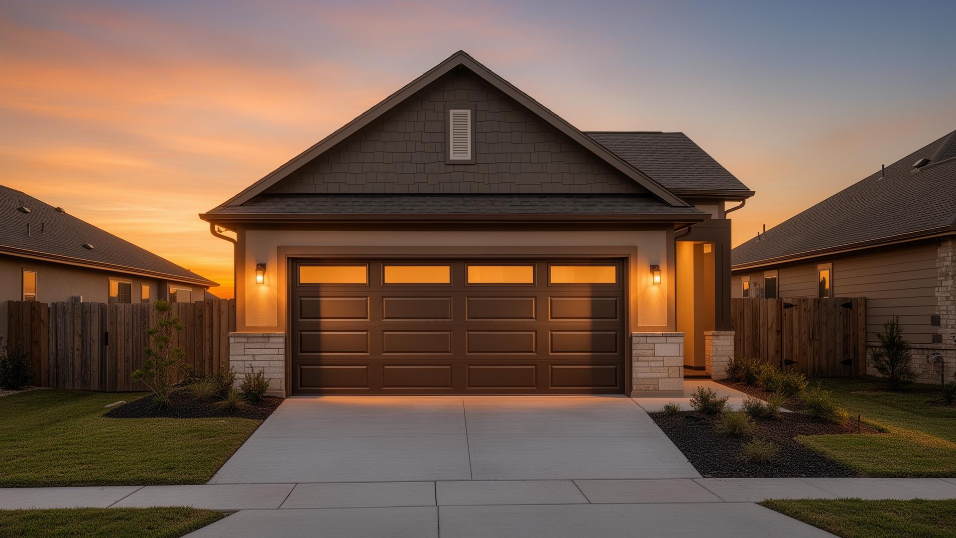 Professional garage door installation